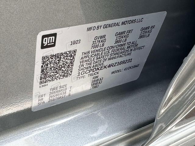 2024 Chevrolet Silverado 1500 LT (2FL)