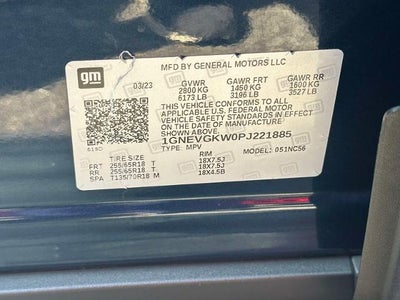 2023 Chevrolet Traverse LT Cloth