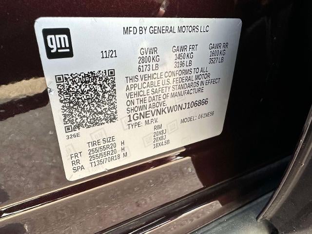 2022 Chevrolet Traverse High Country