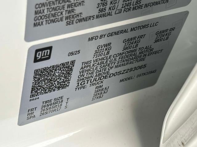 2025 GMC Sierra 1500 SLT