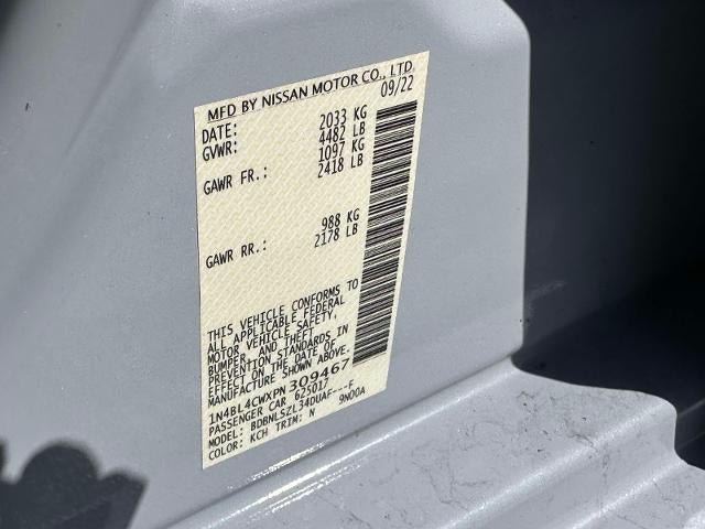 2023 Nissan Altima 2.5 SR