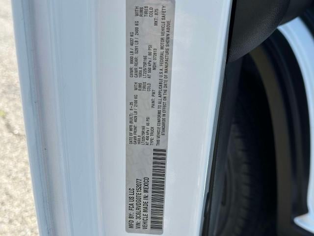 2026 RAM ProMaster 2500 Cargo Van Tradesman High Roof 159" WB w/Pass Seat