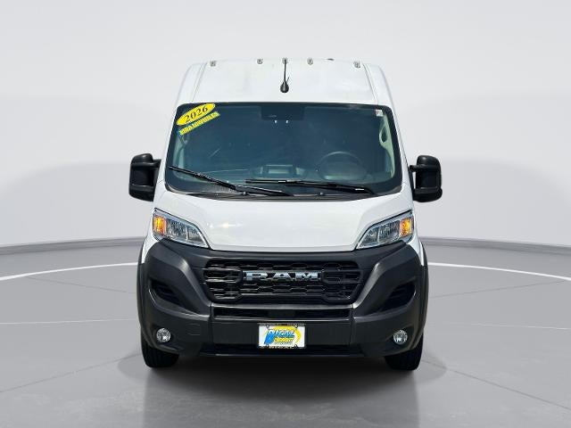 2026 RAM ProMaster 2500 Cargo Van Tradesman High Roof 159" WB w/Pass Seat