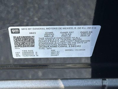 2024 Chevrolet Equinox RS