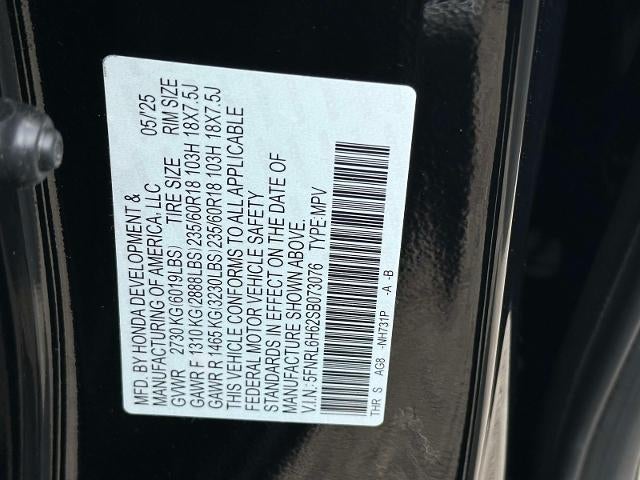 2025 Honda Odyssey EX-L