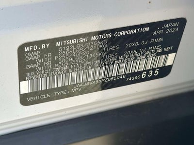 2024 Mitsubishi Outlander SE