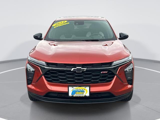 Used 2024 Chevrolet Trax RS with VIN KL77LGE27RC027939 for sale in Valley Stream, NY