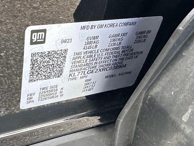 2024 Chevrolet Trax 1RS