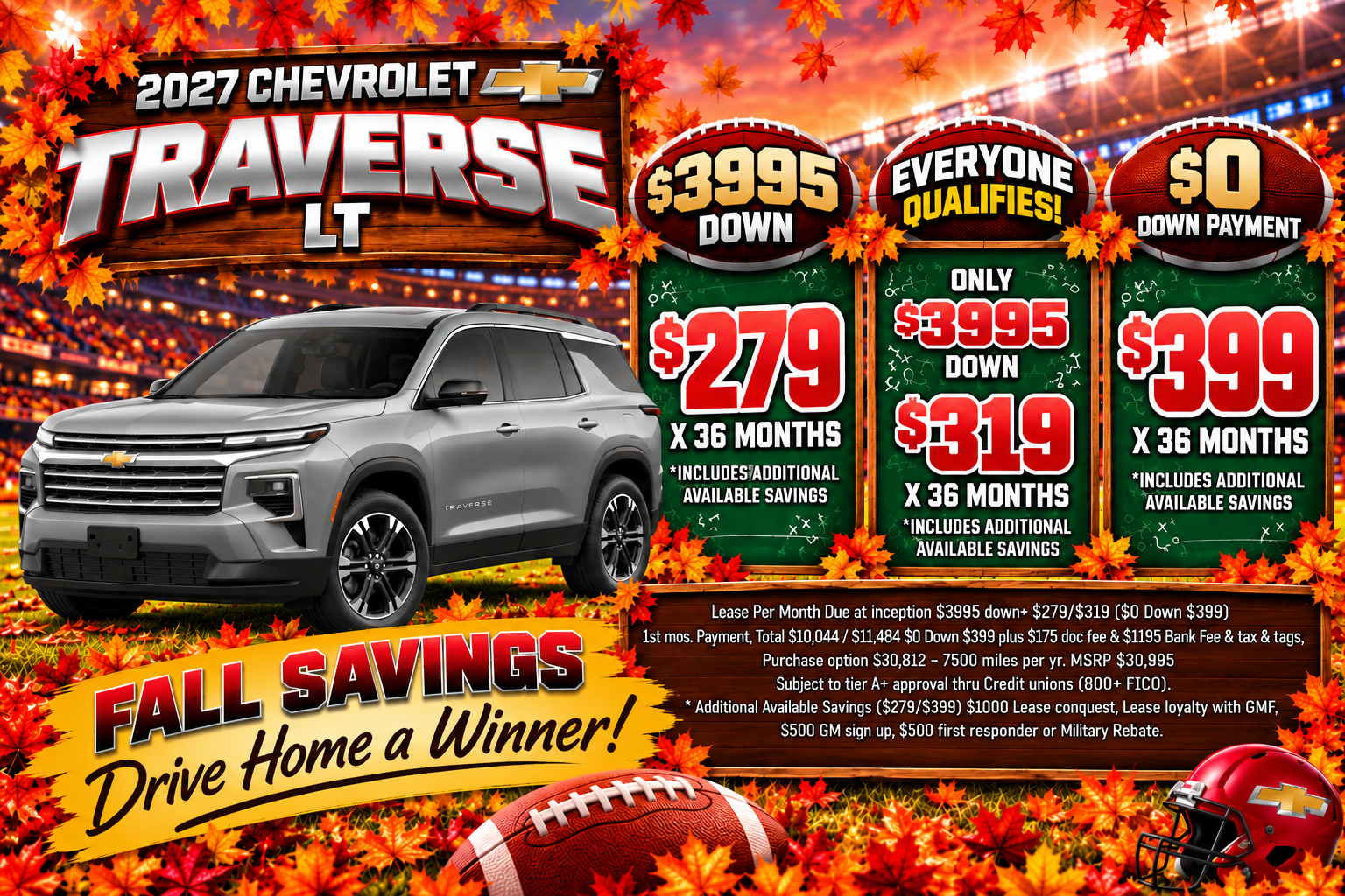 2027 Chevrolet Traverse LT