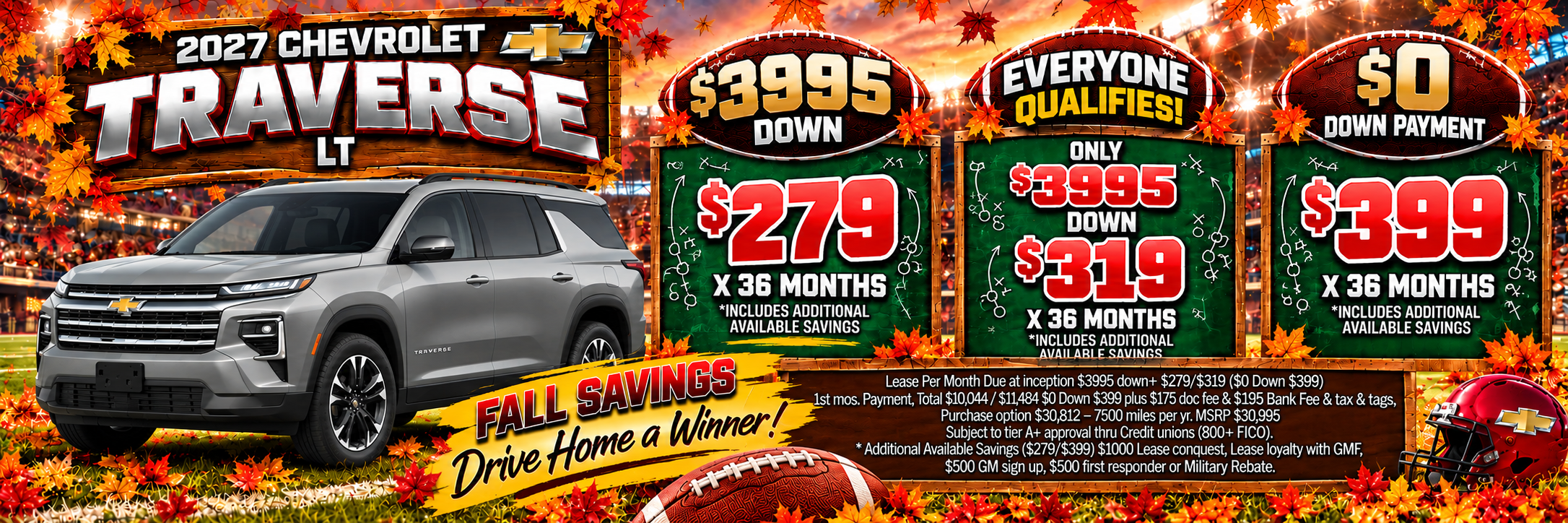 2027 Chevrolet Traverse LT