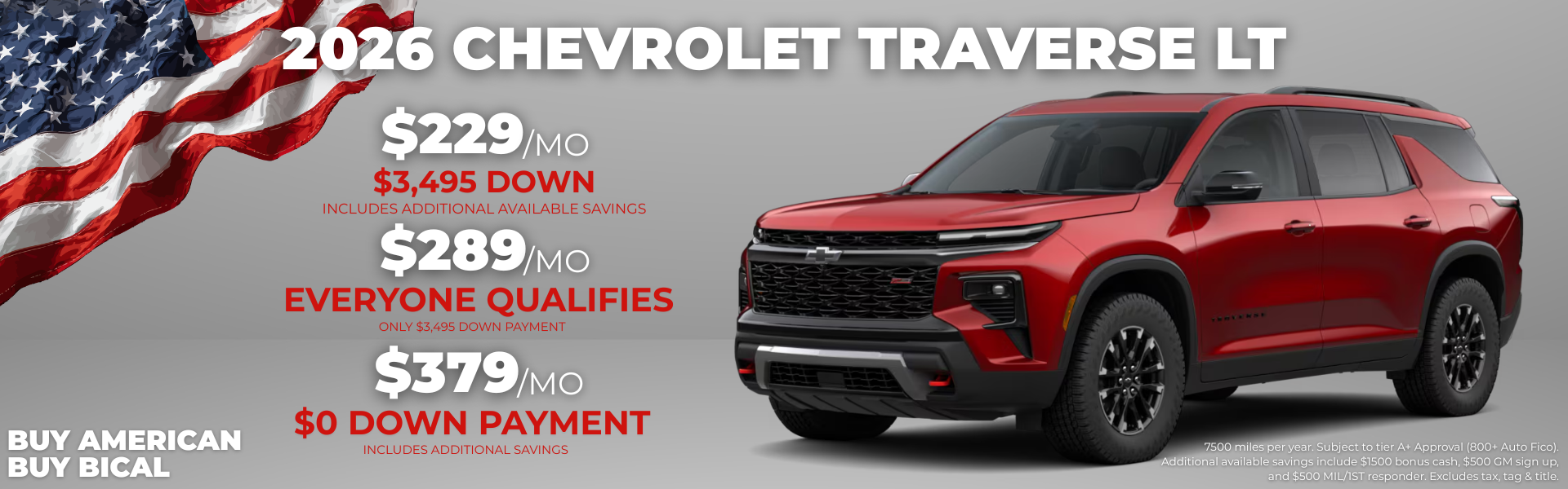 2026 Chevrolet Traverse LT