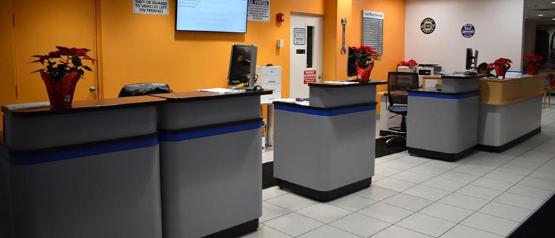 Dealership service desk