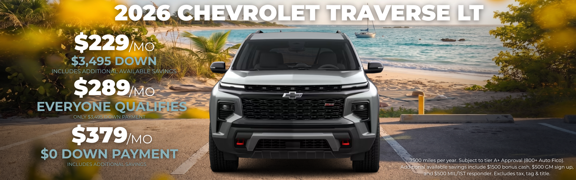 2026 Chevrolet Traverse LT